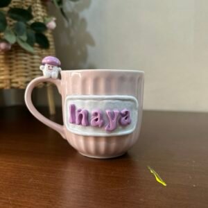 Purple Mushroom Buddy Mug